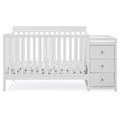 Delta Children Flynn 5-in-1 Convertible Crib And Changer -Delta Children yza2x0qd1f7t5u44ai8o