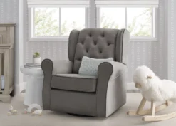 Delta Children Emerson Nursery Glider Swivel Rocker Chair