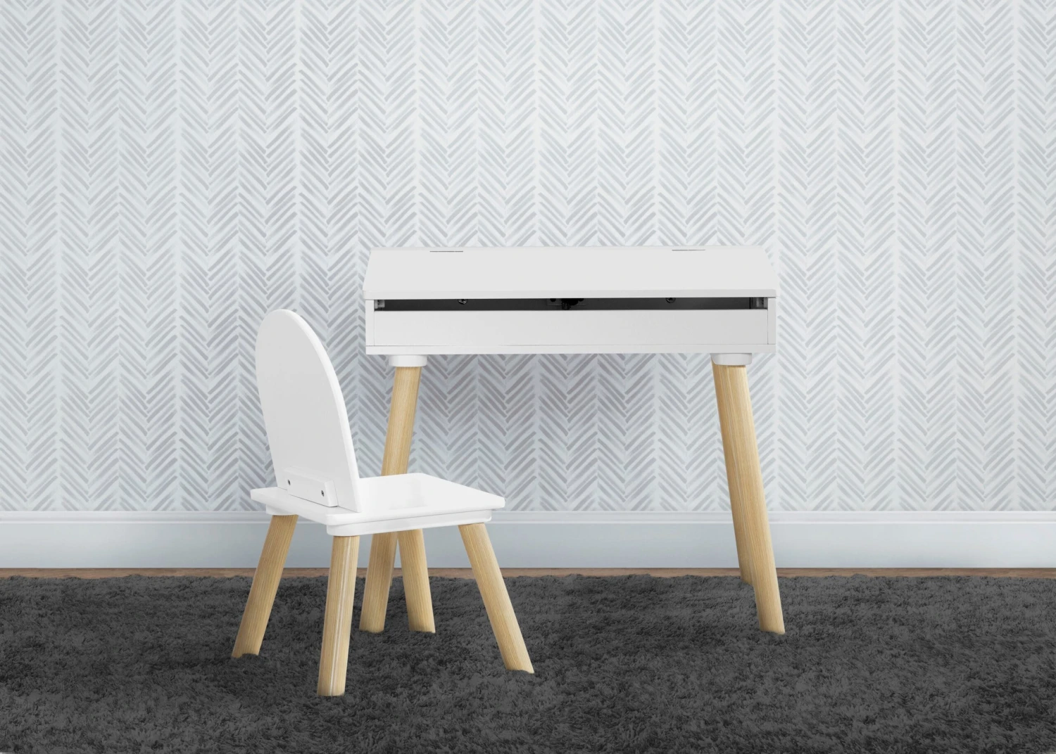 Delta Children Ollie Lift-Top Desk And Chair Set For Toddlers & Up 1 Delta Children Ollie Lift-Top Desk And Chair Set For Toddlers & Up